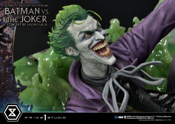 Estatua Batman vs The Joker
