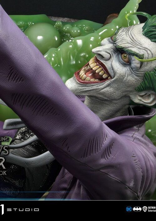 Estatua Batman vs The Joker