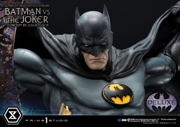 Estatua Batman vs The Joker Deluxe Bonus