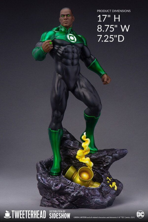 Estatua John Stewart Green Lantern