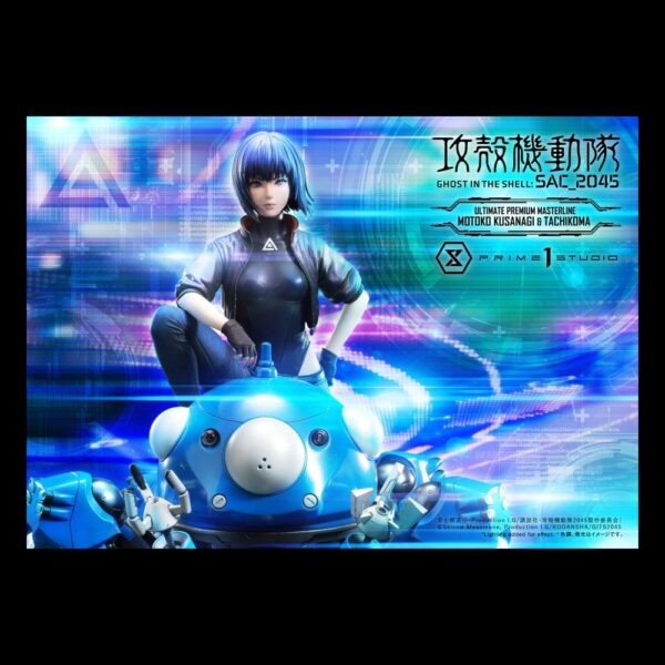 Estatua Kusanagi and Tachikoma Bonus Version