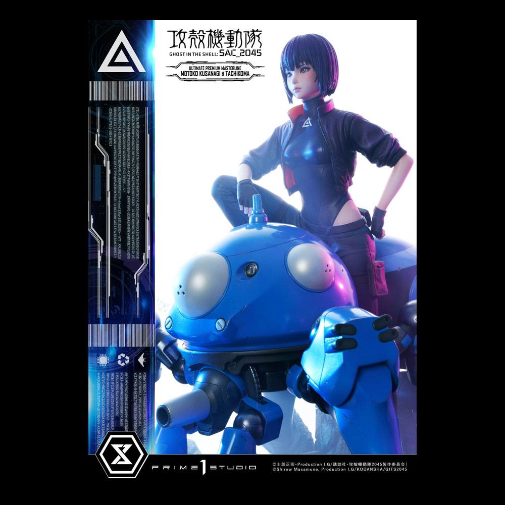 Estatua Kusanagi and Tachikoma Bonus Version