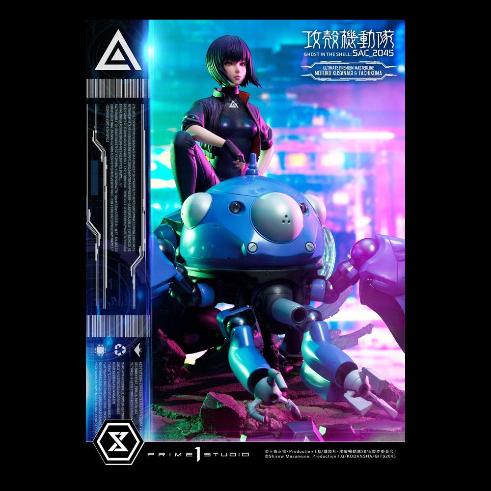 Estatua Kusanagi and Tachikoma Bonus Version