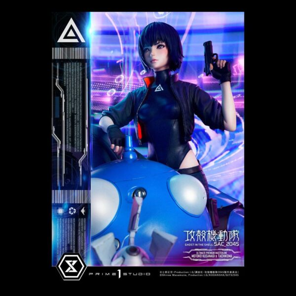 Estatua Kusanagi and Tachikoma Bonus Version