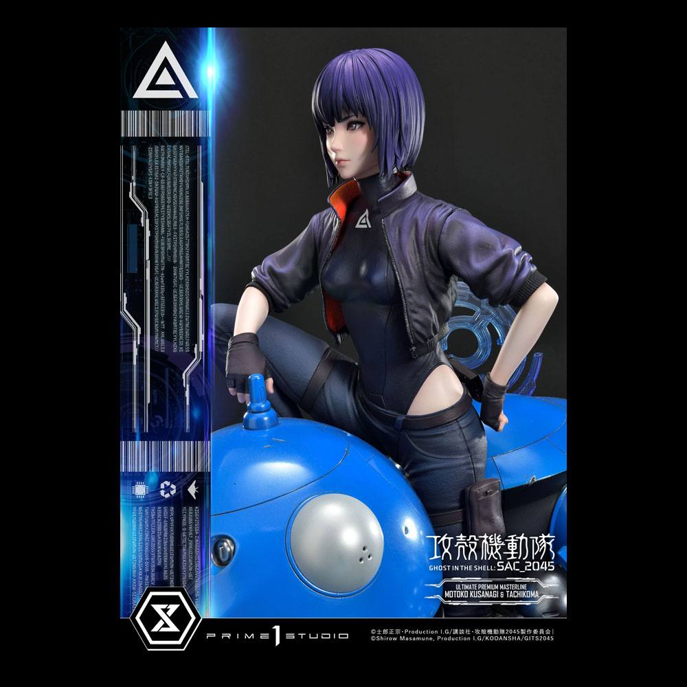 Estatua Kusanagi and Tachikoma Bonus Version