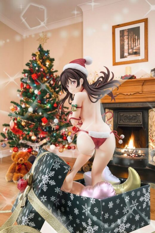 Estatua Mizuhara Santa Claus Bikini