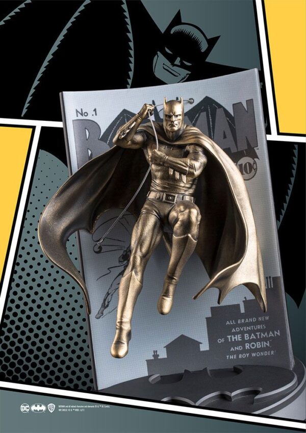 Estatua Pewter Collectible Batman Gilt LE