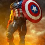 Estatua Premium Format Captain America