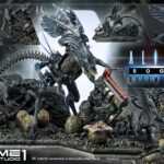 Estatua Queen Alien Battle Diorama