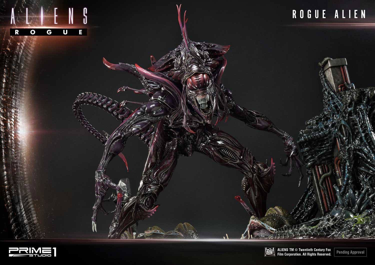 Estatua Rogue Alien Battle Diorama