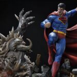 Estatua Superman Vs Doomsday Deluxe Bonus