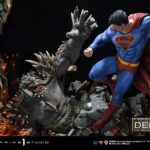 Estatua Superman Vs Doomsday Deluxe Bonus