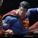 Estatua Superman Vs Doomsday Deluxe Bonus