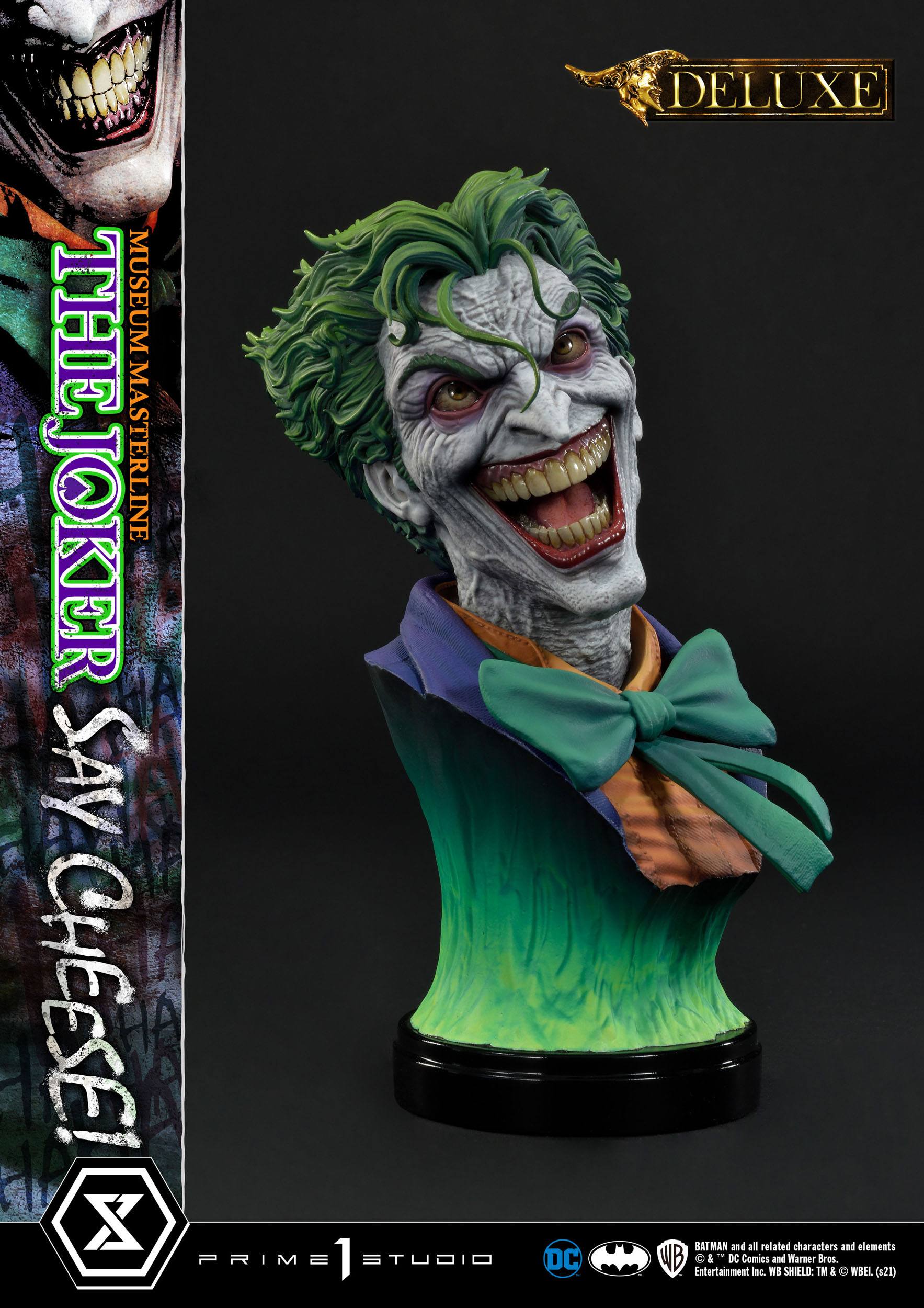 Estatua The Joker Say Cheese Bonus