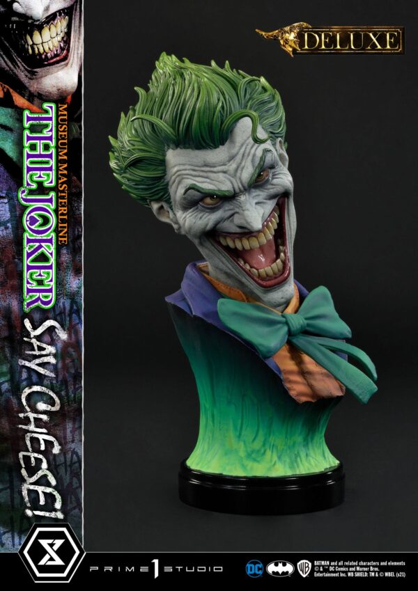 Estatua The Joker Say Cheese Bonus