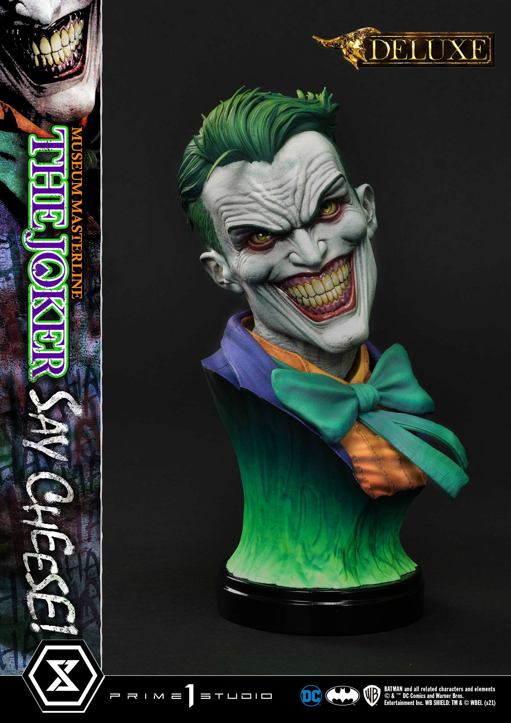 Estatua The Joker Say Cheese Bonus