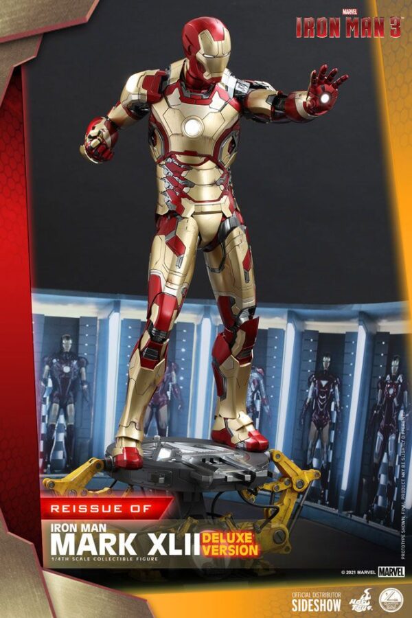 Figura Iron Man Mark XLII Deluxe