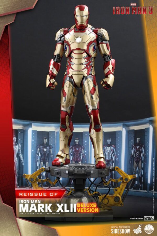 Figura Iron Man Mark XLII Deluxe