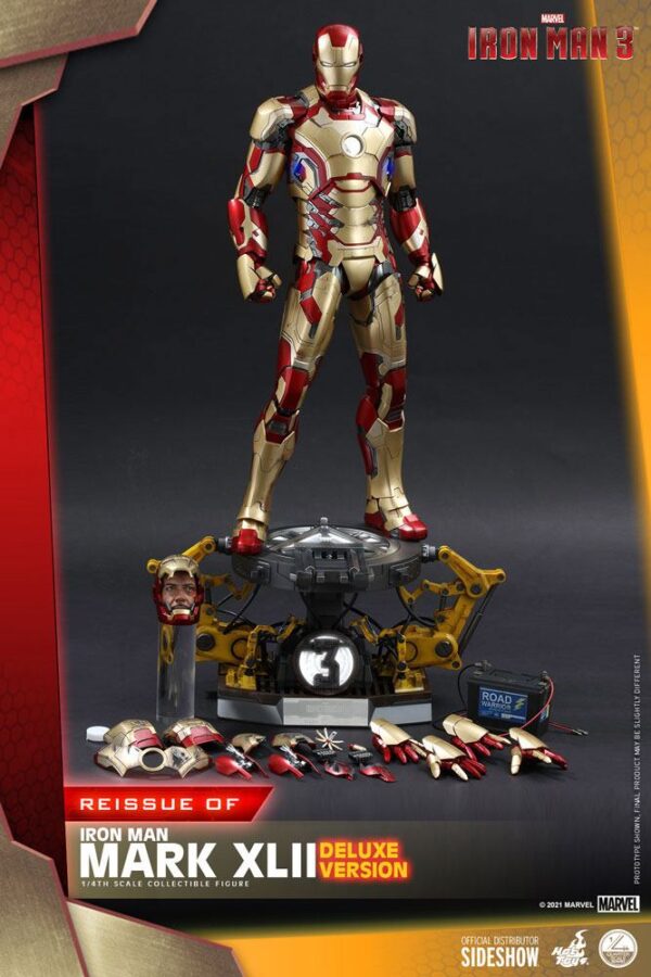 Figura Iron Man Mark XLII Deluxe