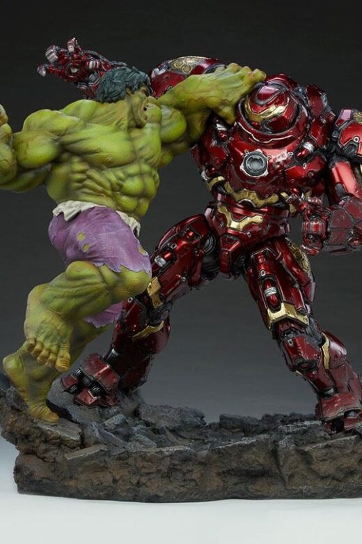 Maqueta Marvel Hulk vs Hulkbuster