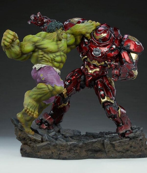 Maqueta Marvel Hulk vs Hulkbuster