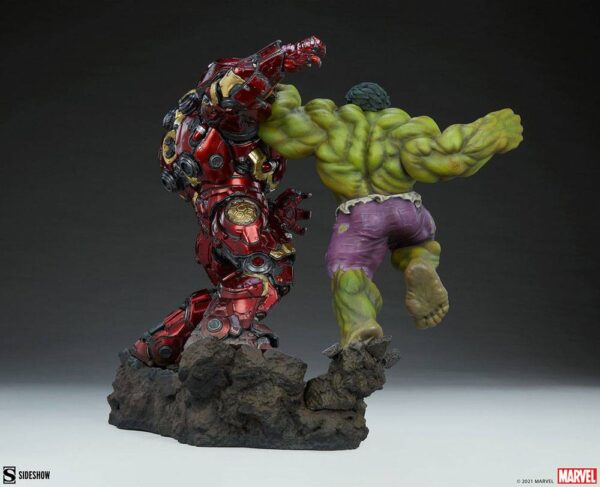 Maqueta Marvel Hulk vs Hulkbuster