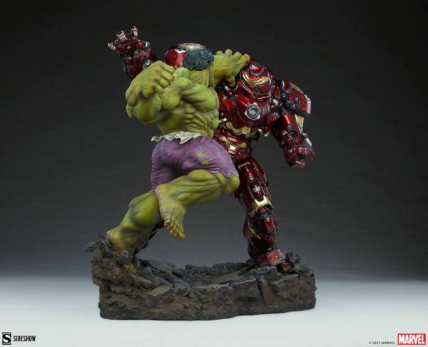 Maqueta Marvel Hulk vs Hulkbuster