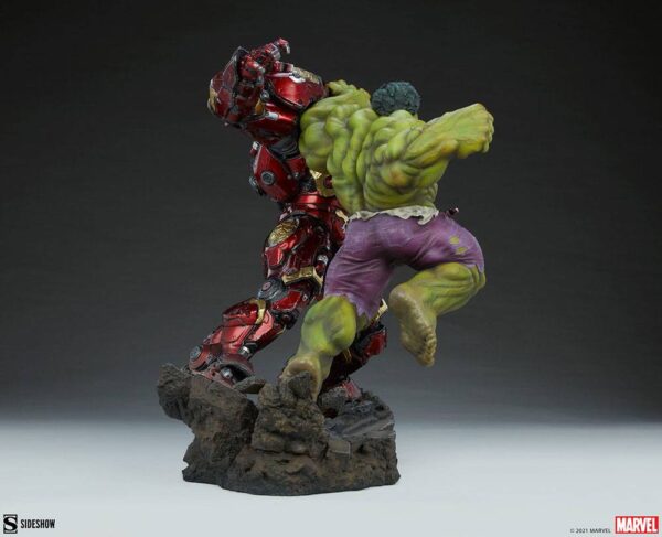 Maqueta Marvel Hulk vs Hulkbuster