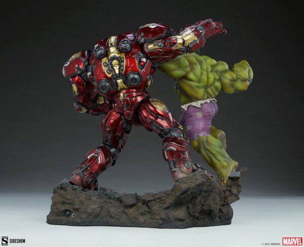 Maqueta Marvel Hulk vs Hulkbuster