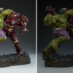 Maqueta Marvel Hulk vs Hulkbuster