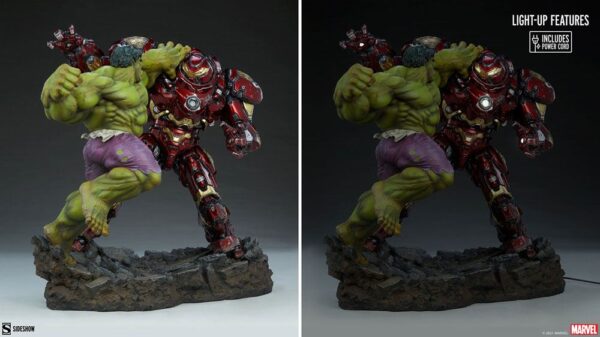 Maqueta Marvel Hulk vs Hulkbuster