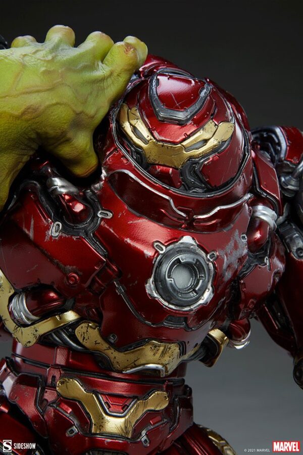 Maqueta Marvel Hulk vs Hulkbuster