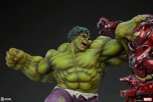 Maqueta Marvel Hulk vs Hulkbuster