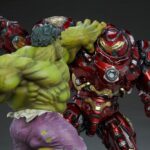 Maqueta Marvel Hulk vs Hulkbuster