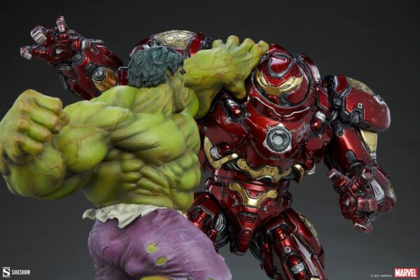 Maqueta Marvel Hulk vs Hulkbuster