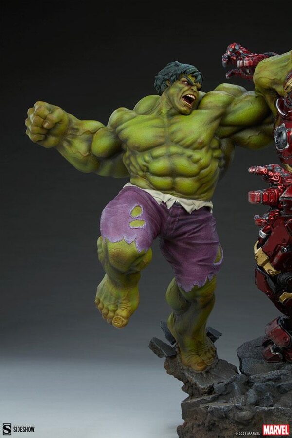 Maqueta Marvel Hulk vs Hulkbuster