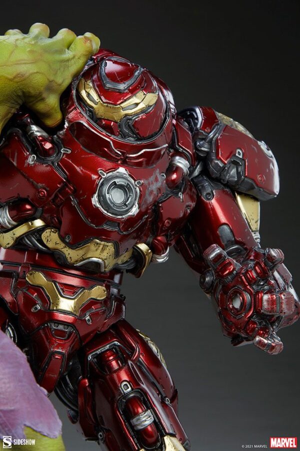 Maqueta Marvel Hulk vs Hulkbuster