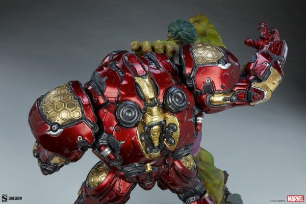 Maqueta Marvel Hulk vs Hulkbuster