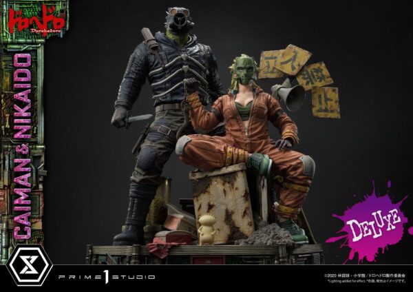 Estatua Caiman y Nikaido Deluxe Version