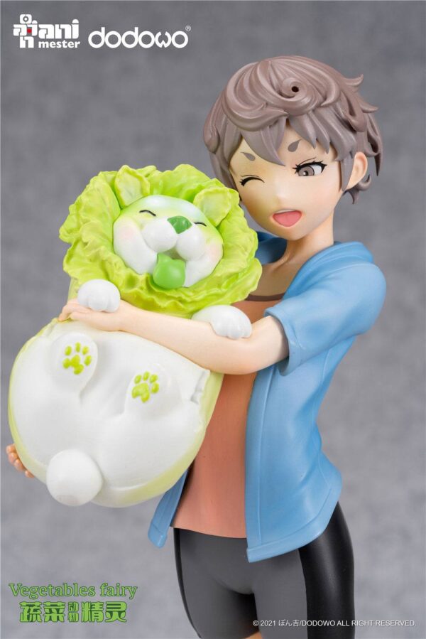 Estatua Fairies Sai and Cabbage Dog