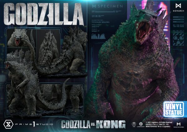 Estatua Vinilo Godzilla vs Kong