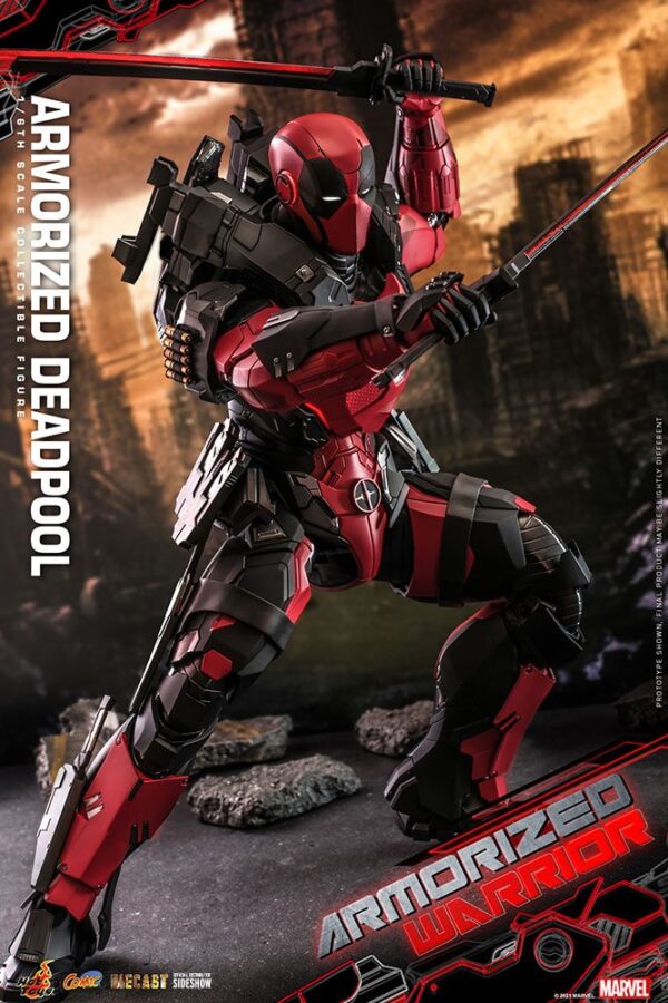 Figura Armorized Deadpool Marvel Comic