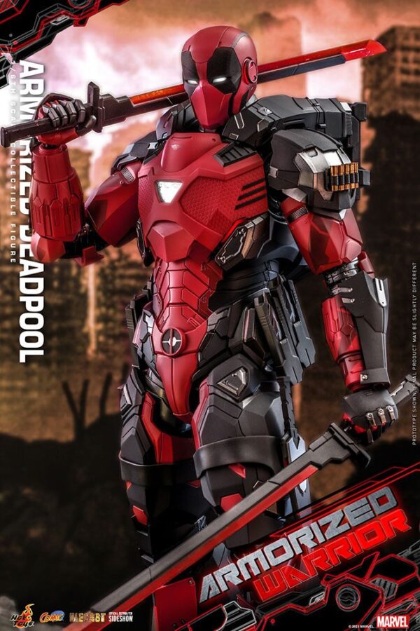 Figura Armorized Deadpool Marvel Comic