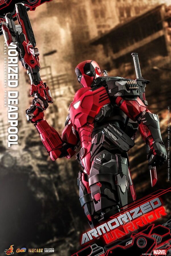 Figura Armorized Deadpool Marvel Comic