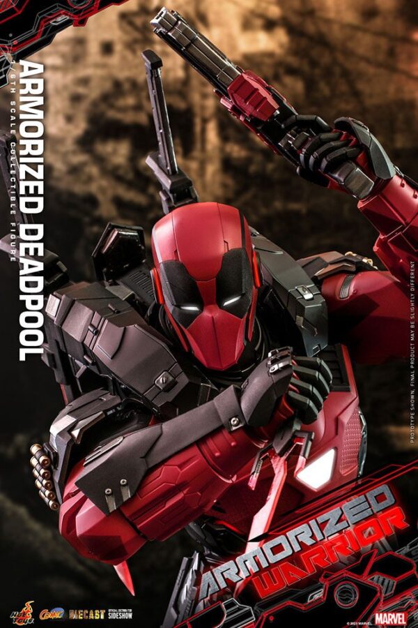 Figura Armorized Deadpool Marvel Comic