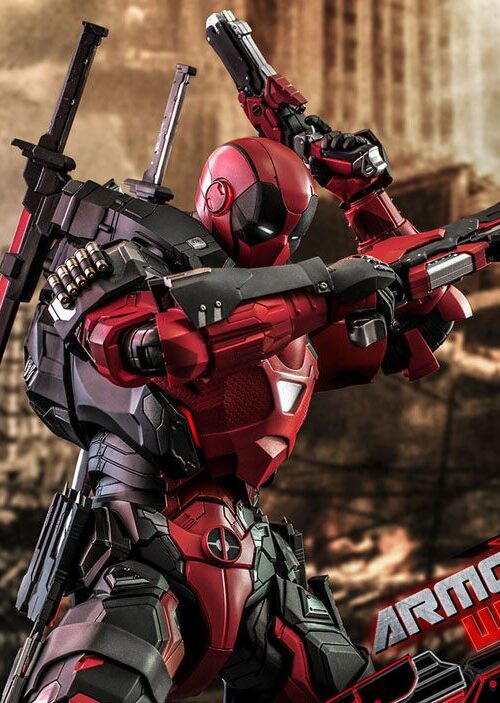 Figura Armorized Deadpool Marvel Comic