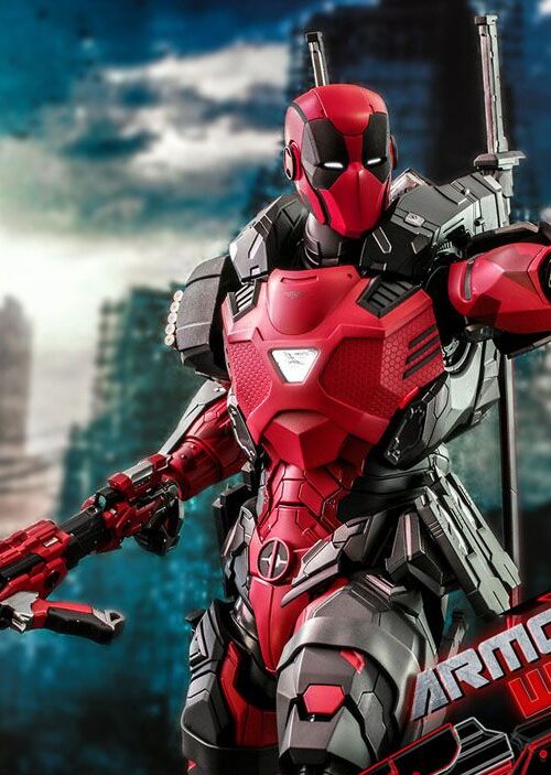 Figura Armorized Deadpool Marvel Comic