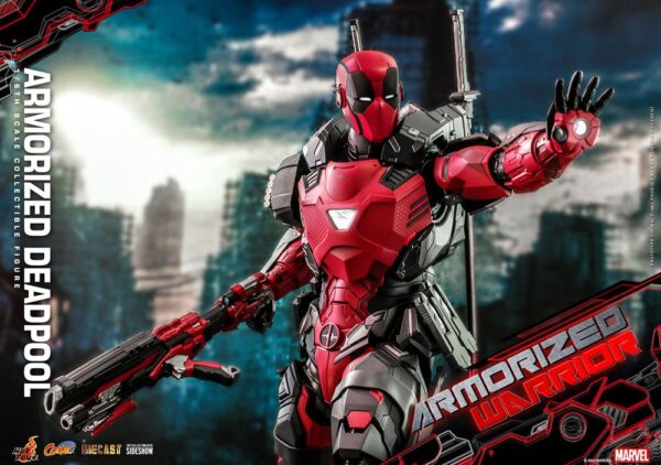 Figura Armorized Deadpool Marvel Comic