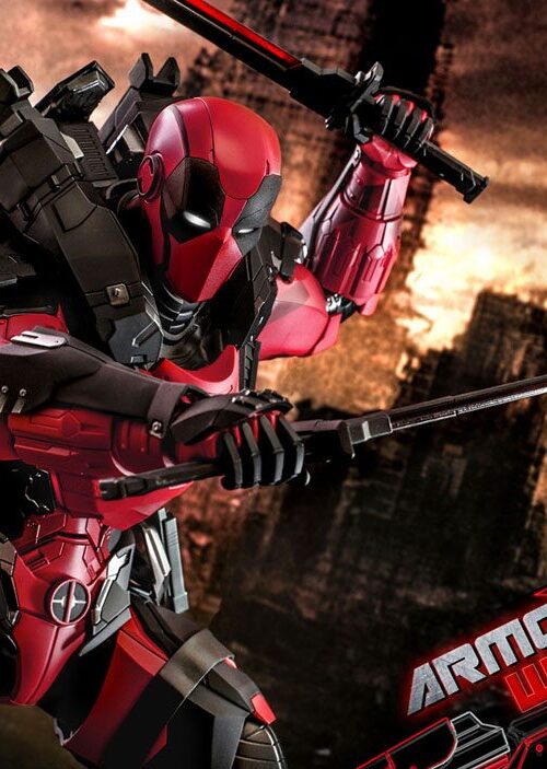 Figura Armorized Deadpool Marvel Comic