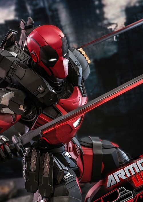 Figura Armorized Deadpool Marvel Comic